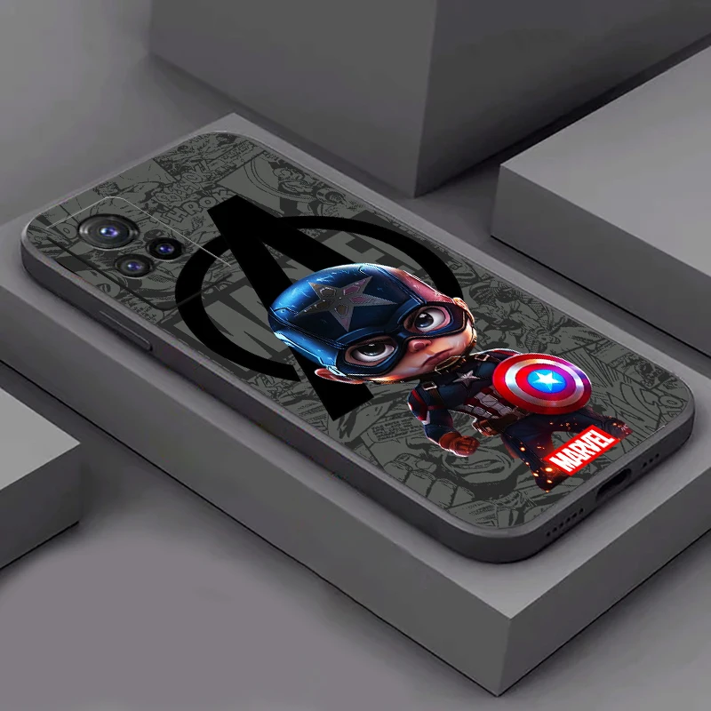 Captain America Phone Case para VIVO, Bucky Barnes, Y91, Y85, Y83, Y79, Y77, Y76S, Y75, Y73, Y73S, Y72, Y70S, Y67, Y66, Y35, Y53, y55S