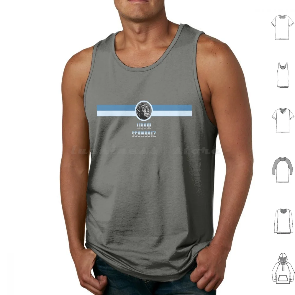 Liquid Schwartz Tank Tops Print Cotton Spaceballs Liquid Schwartz Liquid Schwartz Movies Film Yogurt Parody Lonestar Mel