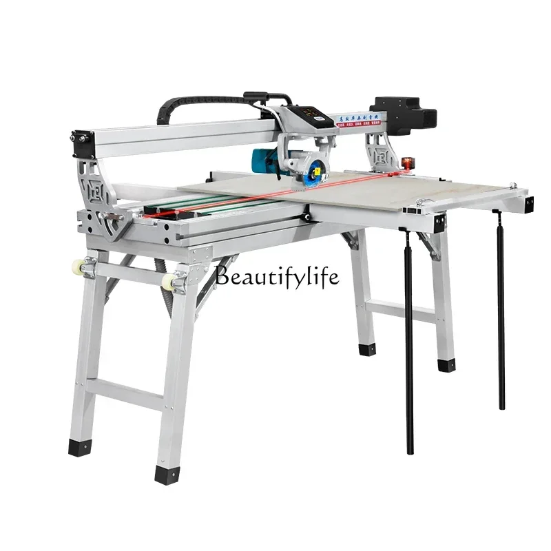 4yj15Desktop tile cutting machine Waterjet multi-function 45-degree chamfering slotting edging automatic