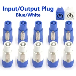 5PCS 3pins 20A 250V NAC3FCA NAC3FCB Powercon Connector Male Plug For Electric Drill LED ScreenStage Lighting Power Connecting
