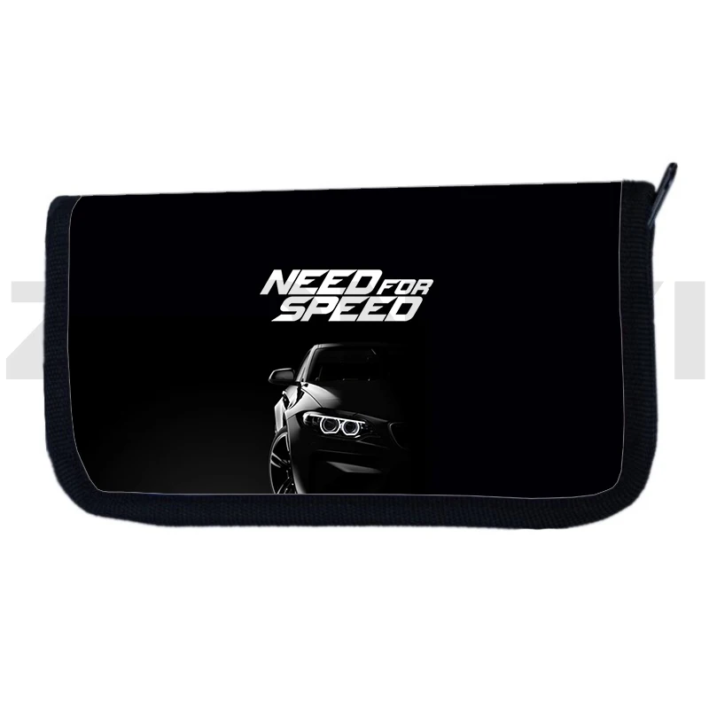 Adolescente 3d precisa de velocidade carteira com zíper men anime nfs coin purse canavs bolsas bolsas femininas bolsa de dinheiro embreagem 2022