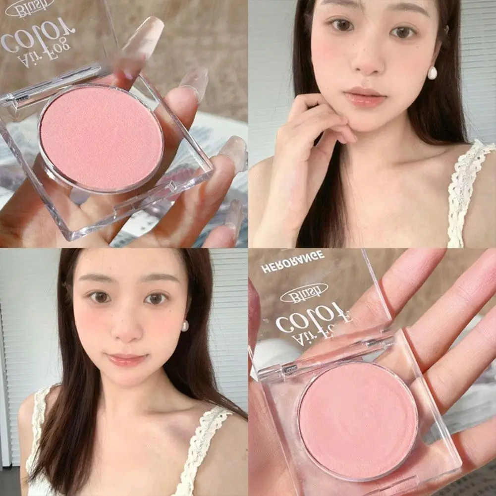 Face Blush Powder Palette Cosmetics Fashion Multi-function Up Make Tint Beauty Cream Blush Cheek Rouge Girls Blush I7Q1