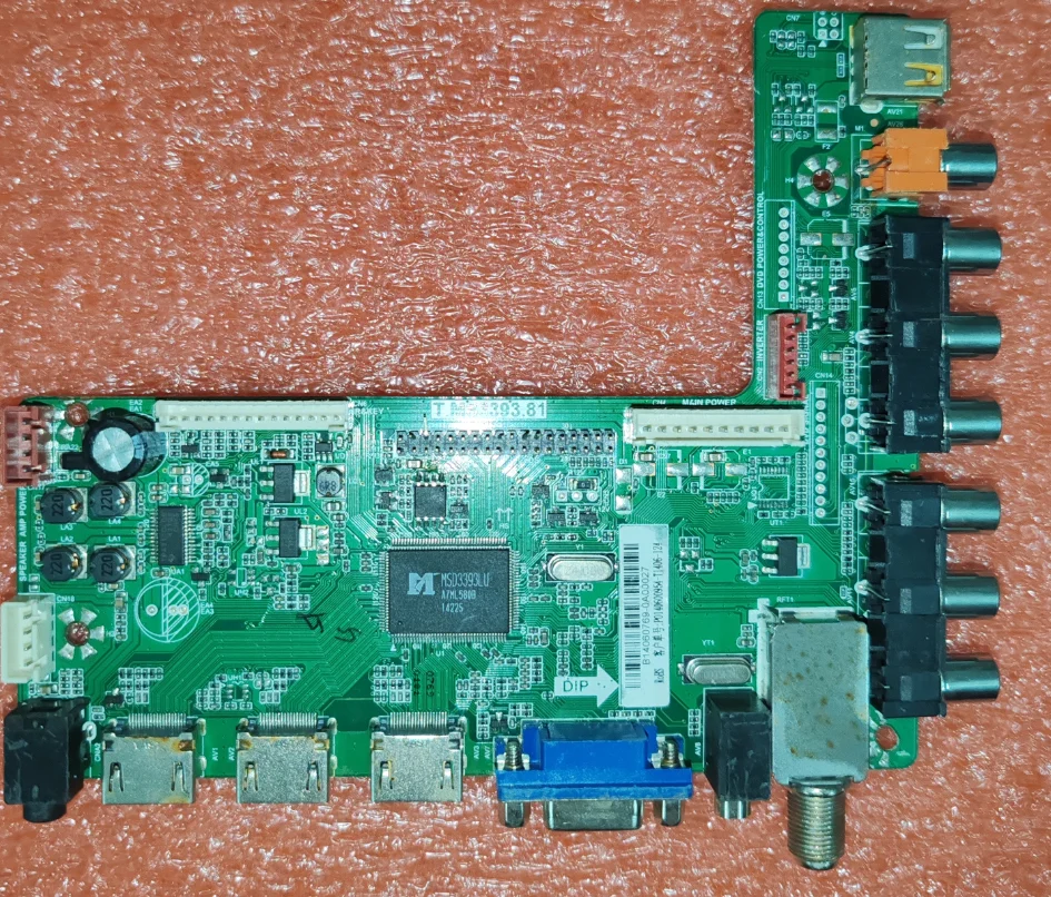 

T.MS3393.81 Split TV motherboard requires standby 5V 5V 12V tested well, physical photo