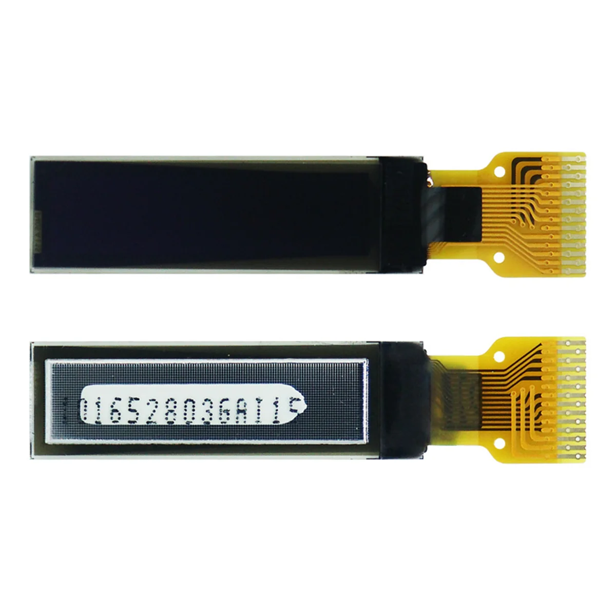 0.91 Inch OLED Display Module 128 X  32 I2C CH1115 Monochrome White 14P Soldering Screen for Arduino DIY Instrument M136