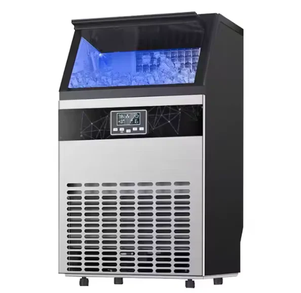 Ice Maker Machine Commercial 40kg 24h Stainless Steel Automatic Ice Block Making Ice Cube Machine for Business and Hotel Use