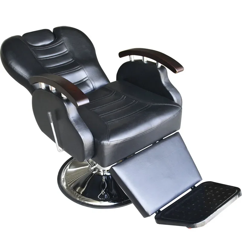 

Oil Head Hair Barber Chair Folded Down Hair Barber Chair Lifting Tattoo Hair Cutting Beauty Silla Giratoria Salon Furniture