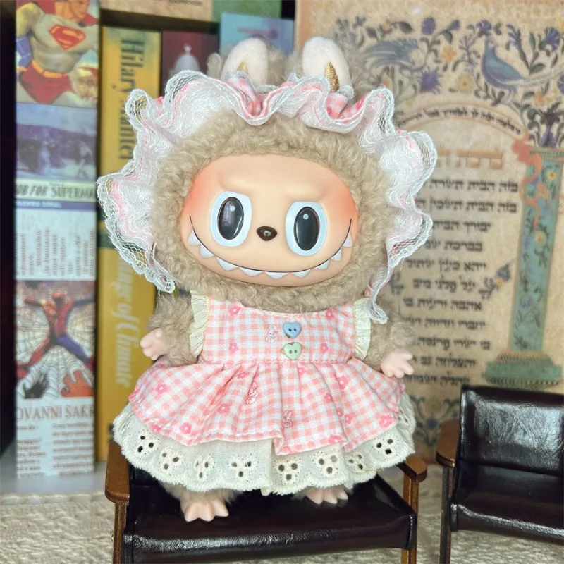 Vestiti per bambole Accessori per abiti per 17 cm Labubu V2 V1 Abbigliamento per bambole Stili diversi Vestito cosplay Giocattolo per bambini Regalo