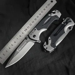 Wilderness exploration Hunting Self Defense High hardness Folding knife and Outdoor Camping Multifunction Tactical Pocket Knives