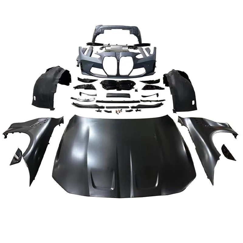 Style Body Kit FOR BMW 4 Series G22 G23 M4 , Front and Rear Bumpers, Hood, Fender, Wide Body Kit for BMW 4 Series