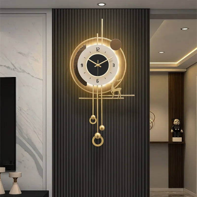 

Unique Design Nordic Wall Clock Minimalist Luxury Classic Modern Wall Clock Aesthetic Living Room Decor Home Decor Furniture