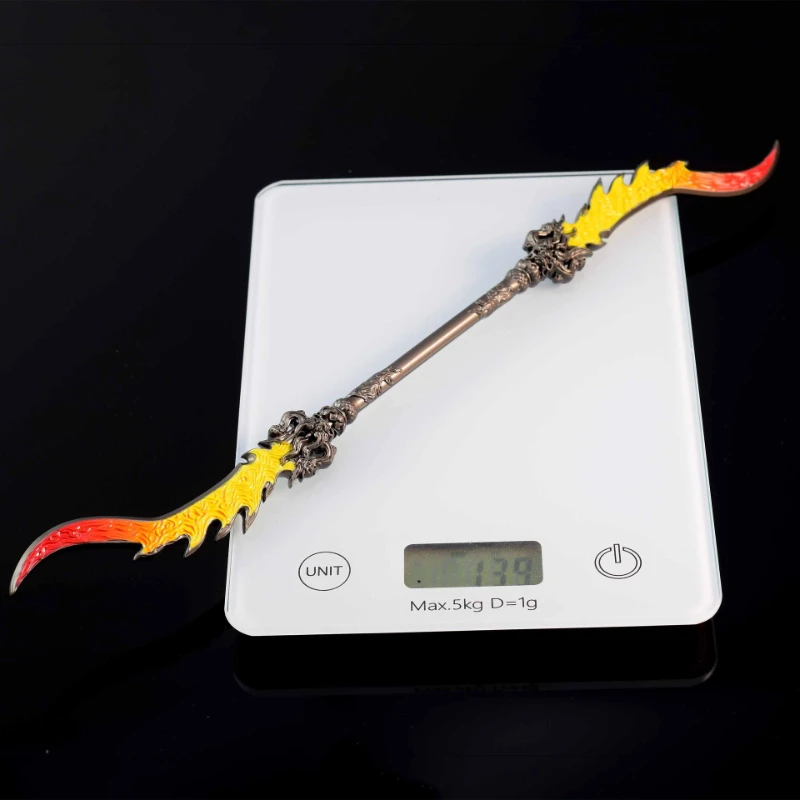 35cm13.77in 黒神話: WuKong Guangzhi 赤潮ナイフゲーム周辺機器おもちゃナイフ金属武器コレクションモデル男の子のおもちゃギフト