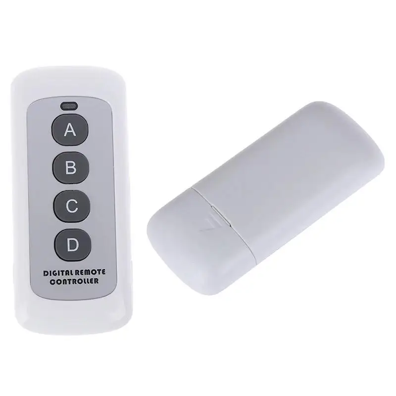 Wireless Key RF Transmitter Remote Control Switch for Smart Home Garage Door Opener 433MHz Hot 4 Button EV1527 Code