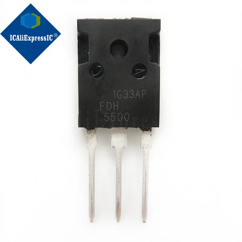 새로운 오리지널 재고, FDH5500 TO-247, 55V 75A, 로트당 5 개