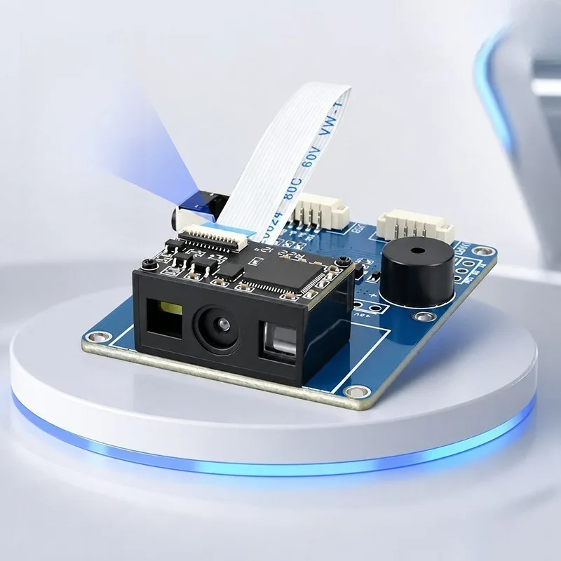 For ES103 QR Code Scanner Module, Embedded 1D/2D Barcode Reader with Adapter Board