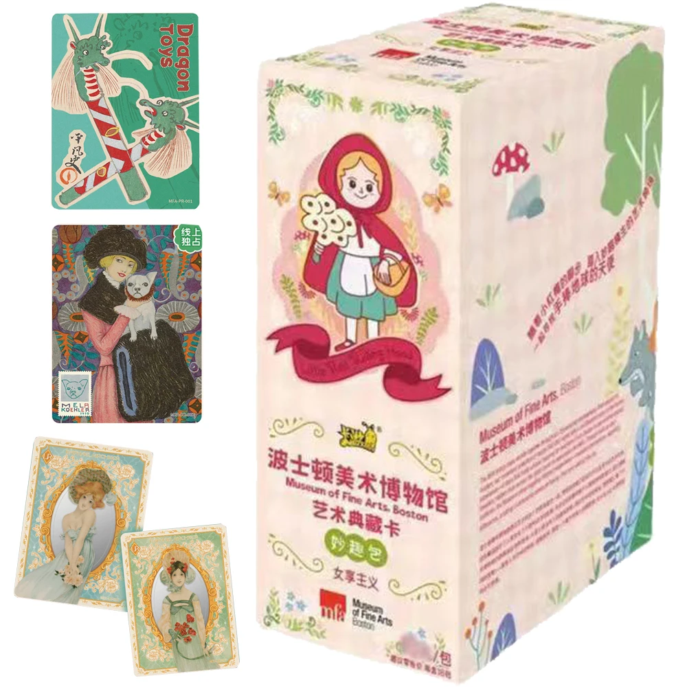 

Wholesale Kayou Museum of Fine Arts，Boston Card For Children R Painting UR Fashion Limited Game Collection Card Christmas Gifts