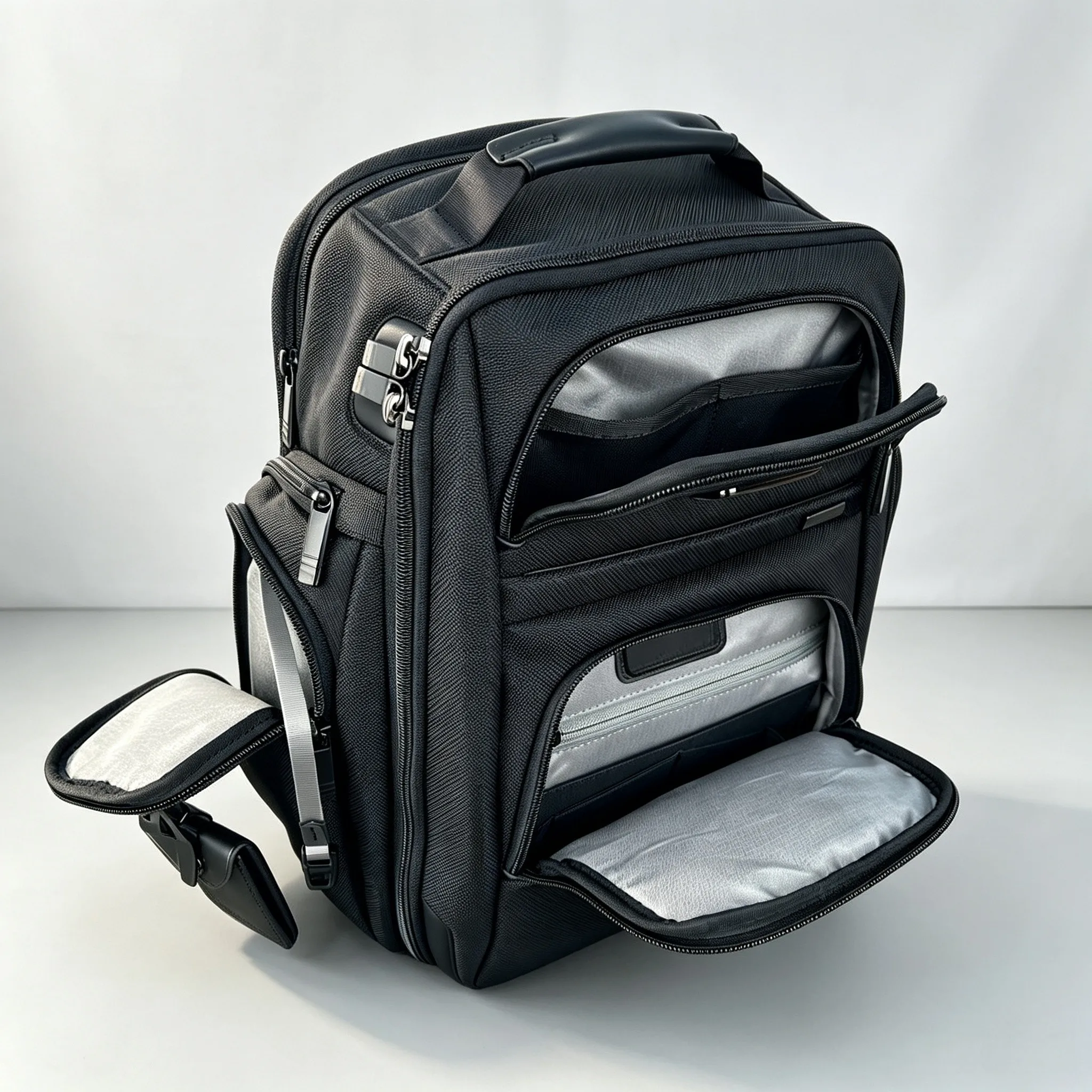 Men’s Stylish Versatile Nylon  - Canvas Backpack Casual 评论和价格