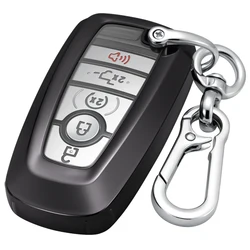 Fits for Ford Key Fob Cover Keychain for 2026 Lincoln Nautilus Bronco Expedition Edge Mustang Fusion Ecosport Explorer F-150