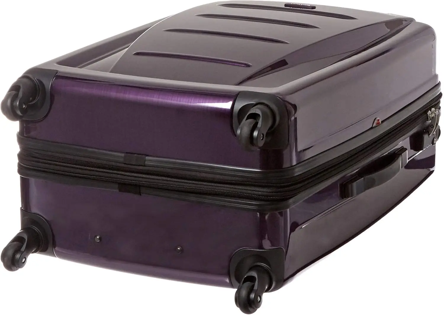 Samsonite Winfield 2 Hardside Expandable Luggage with Spinner Wheels, Checked-Large 28-Inch, Purple