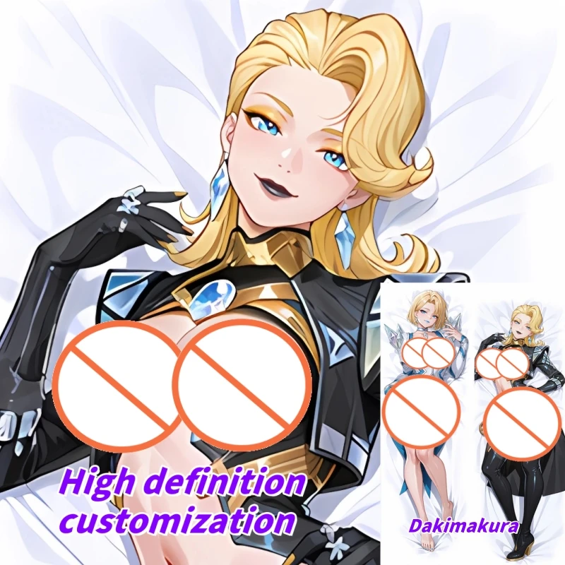

Dakimakura Anime Pillow Case Emma Frost Double-sided Print Of Life-size Body Pillowcase Gifts