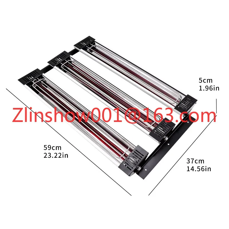 Paint Drying Room Infrared Heating Lamps 230V Paint Spray Booth Infrared Heating Lamps 120v