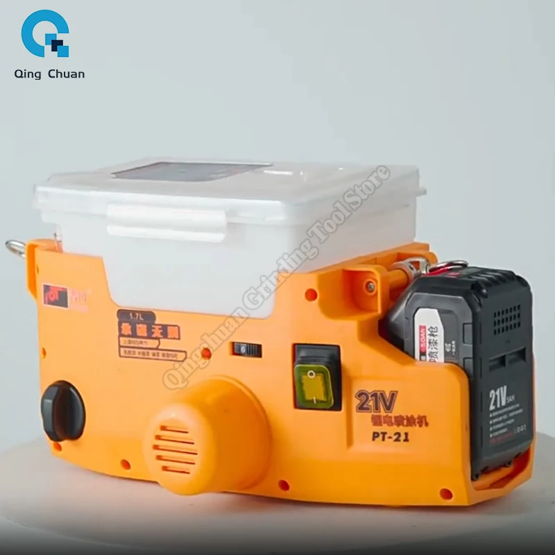 배낭 리튬 배터리 충전 편리한 스프레이 기계 페인트 코팅 고압 에어리스 플런저 벽 수리 기계