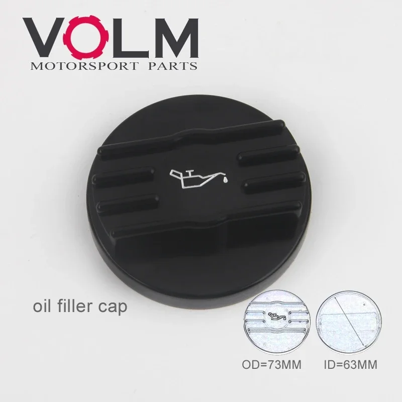 Aluminum Oil Cap Tank coolant Cap Bottle Cap for audi VW CC golf MK6 Scirocco EA888 engine Motor protection cover