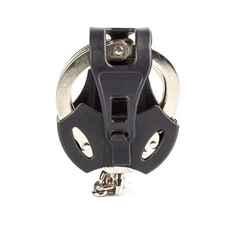 NEW Open Top Police Handcuff Holder Case Fits Standard Handcuffs Shackles Cover Tool Key Waist Pouch for 5.5cm Belt