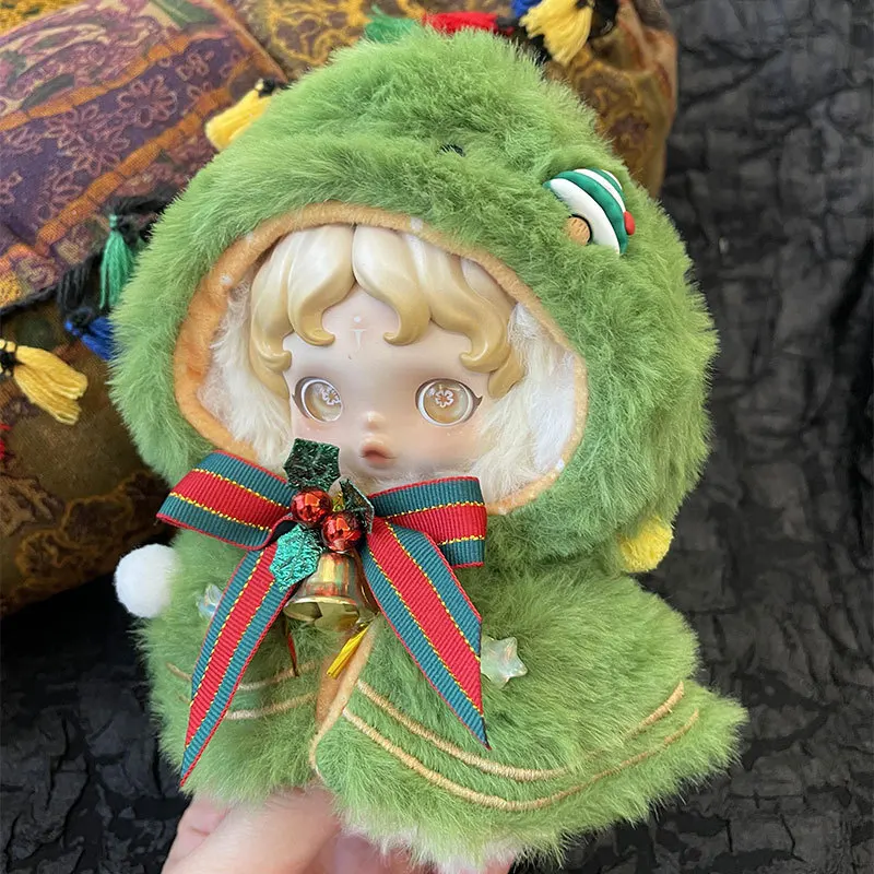 Tylko ubranka dla lalek pasują do serii lalek Sp Light Weaving Garden, zestaw ubranek dla lalek, peleryna na choinkę do przebierania.