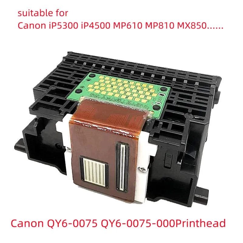 ORIGINAL Japan QY6-0075 QY6-0075-000 Printhead Print Head for Canon iP5300 iP4500 MP610 MP810 MX850 Printer Heads Nozzles