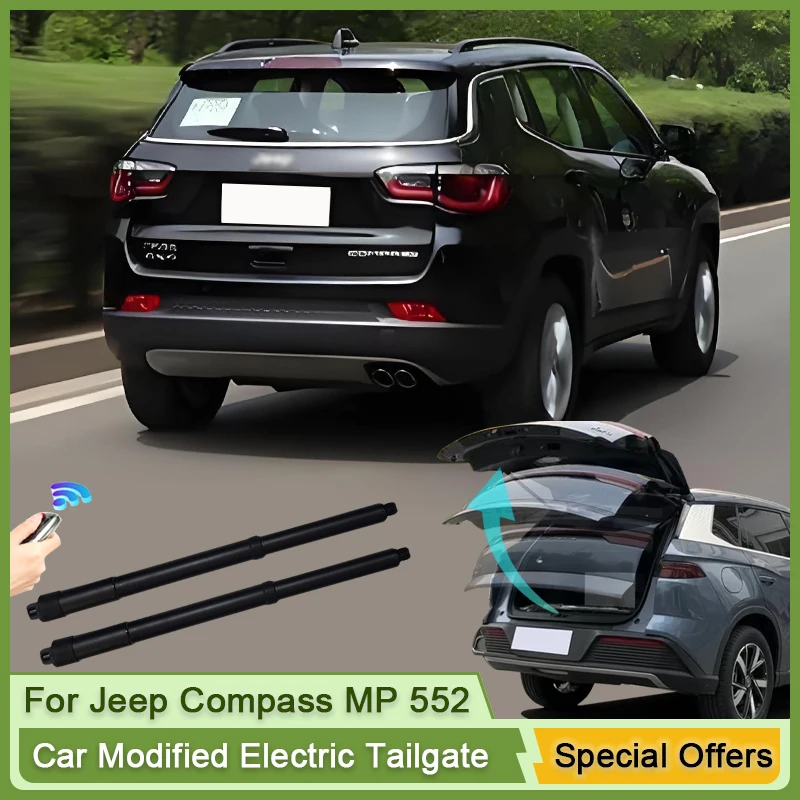 For Jeep Compass MP 552 2016~2022 Car OEM Electric Tailgate Lift System Kit Auto Tail Gate Opener Automatic Lifting Rear Door