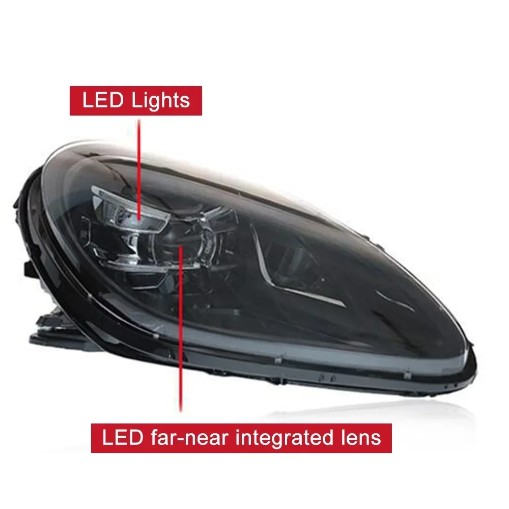 For Porsche Macan headlight 2014-2017 High Quality Car Full LED Headlight Assembly