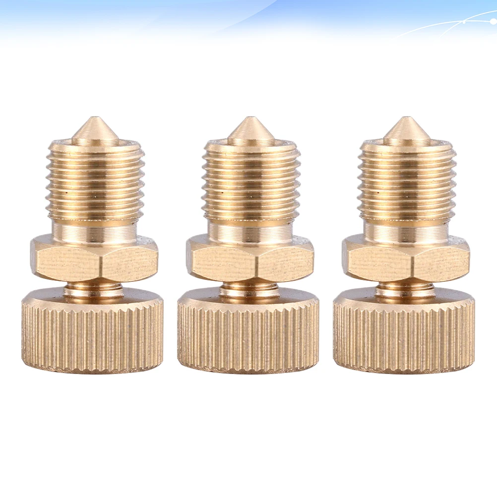 

3 Pcs Accessories Copper Valve Wear Air High Pressure Pump Accessory Bleed Screw High Temp Bleed Screw Air Pump Motorcycle Parts