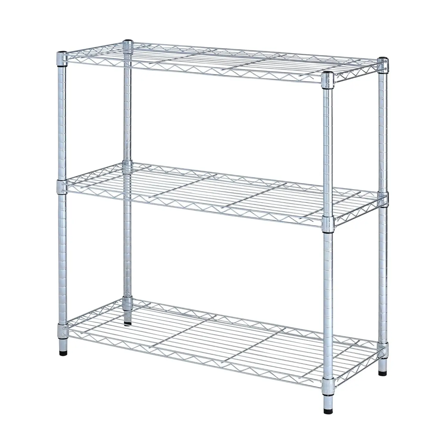 

Wire Shelving Unit 3-Tier Storage Organizer 36x14x36in Silver, Custom