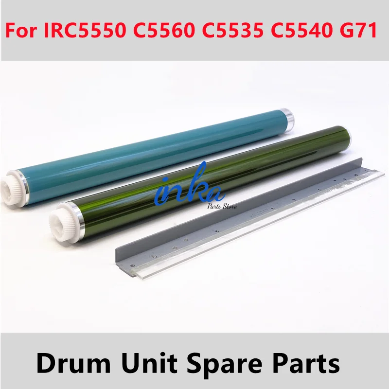 1Set G67 OPC Drum Mitsubushi OPC Drum Drum Cleaning Blade For Canon IR C5550 C5540 C5735 C5740 C5750 C5760 GPR55 NPG71 C-EXV51