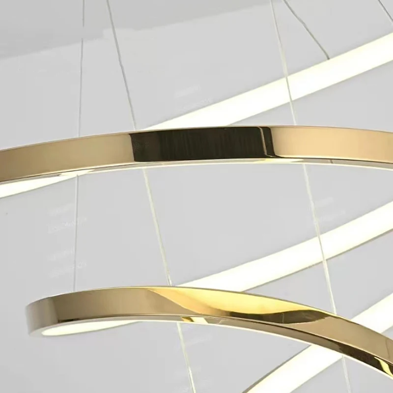 

Modern home decor led lights pendant light lamps forstaircase Chandeliers for living room hanging light indoor lighting