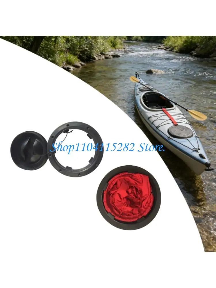 

Easy Install 6 Inch Waterproof Lid For Paddling Crafts And Mini Vessels