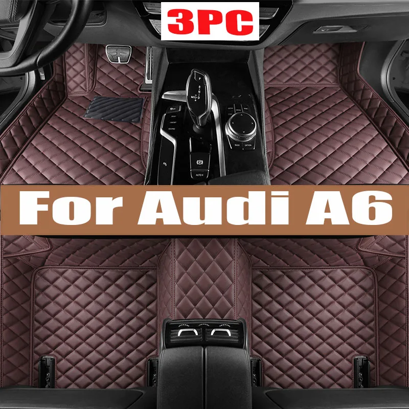 

Artificial Leather Custom Car Floor Mats for Audi A6 Avant 4G5 4GD C7 A6 Allroad 4GH 4GJ 2007-2018 Year Interior Details