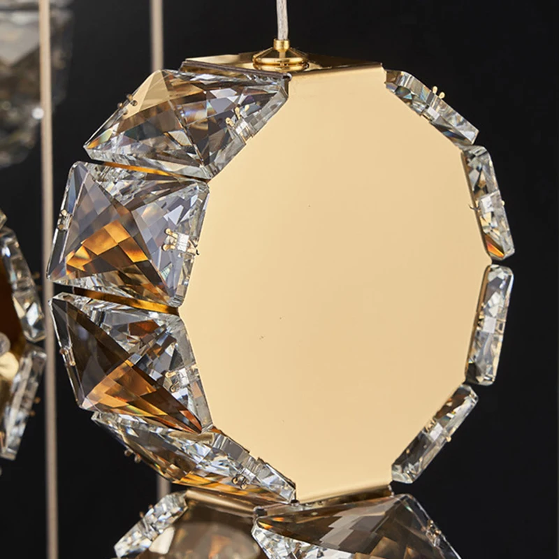 

home decorationPendant lights, luxury crystal living room chandelier, bedroom Pendant lamp, ceiling light, indoor lighting