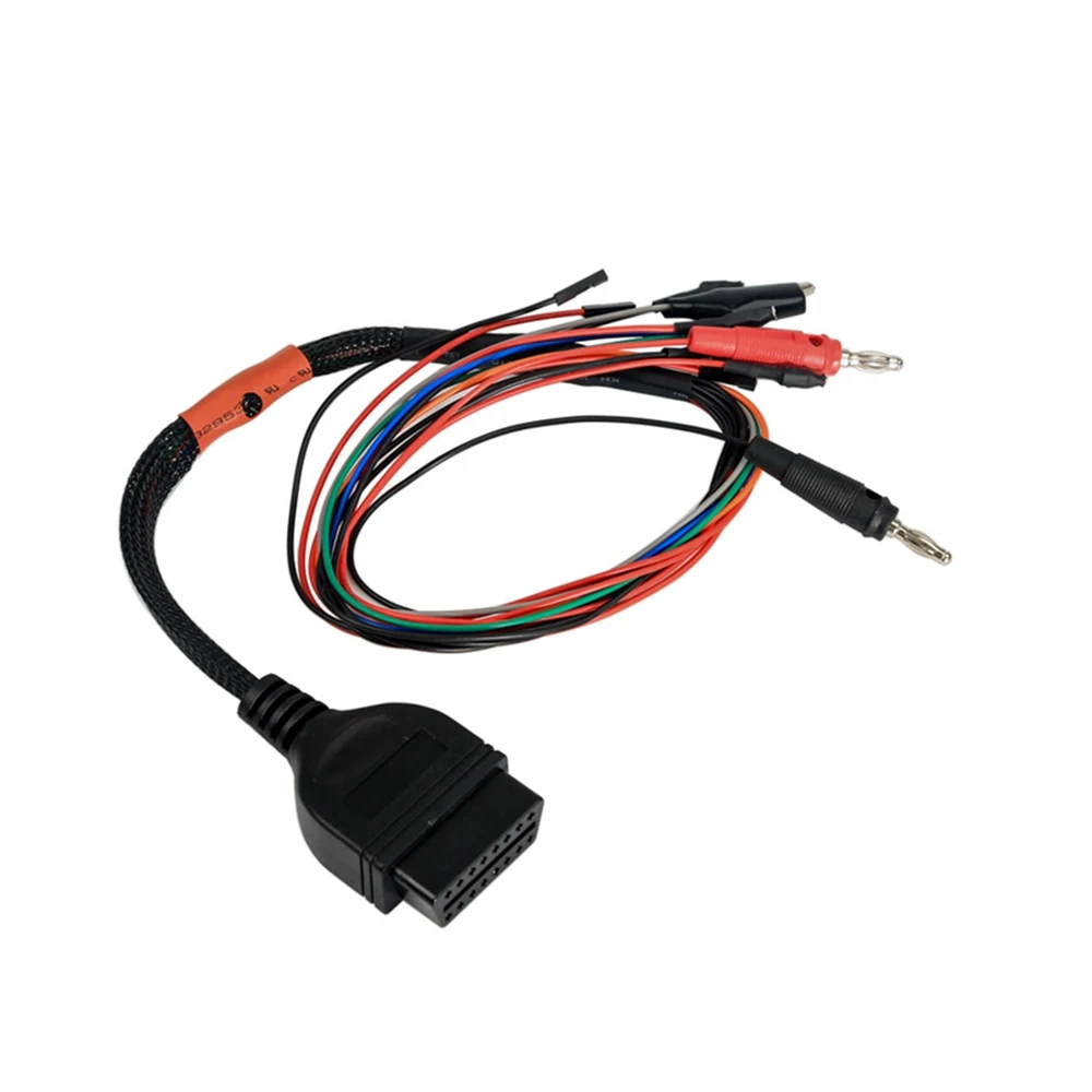 Durable OBD2 Diagnostic Adapter MPPS V18 OBD Breakout Tricore Cable MPPS V21 ECU Bench Pinout Cable 12V Switch