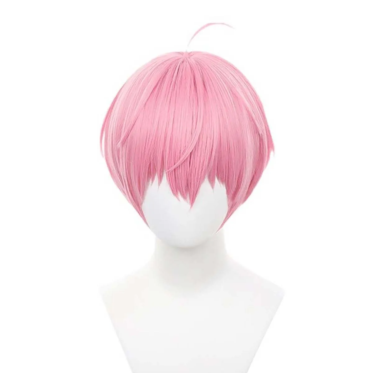 هالوين حزب الرجال أنيمي لينك انقر تأثيري لي Tianchen الوردي شعر مستعار قصير