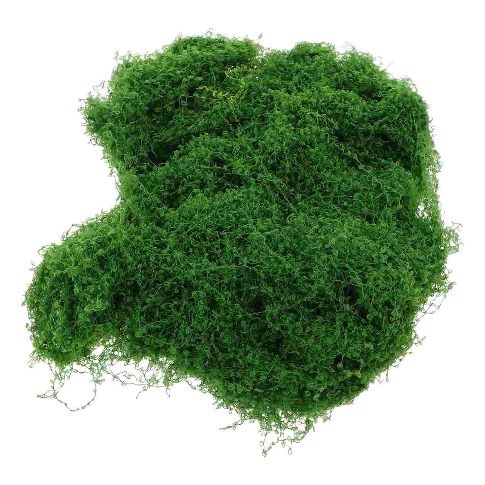 

Faux Moss Craft Artificial Moss for Indoor Plants Micro Landscape Prop Realistic Moss for Plants Pots DIY Projects Decorative Fa