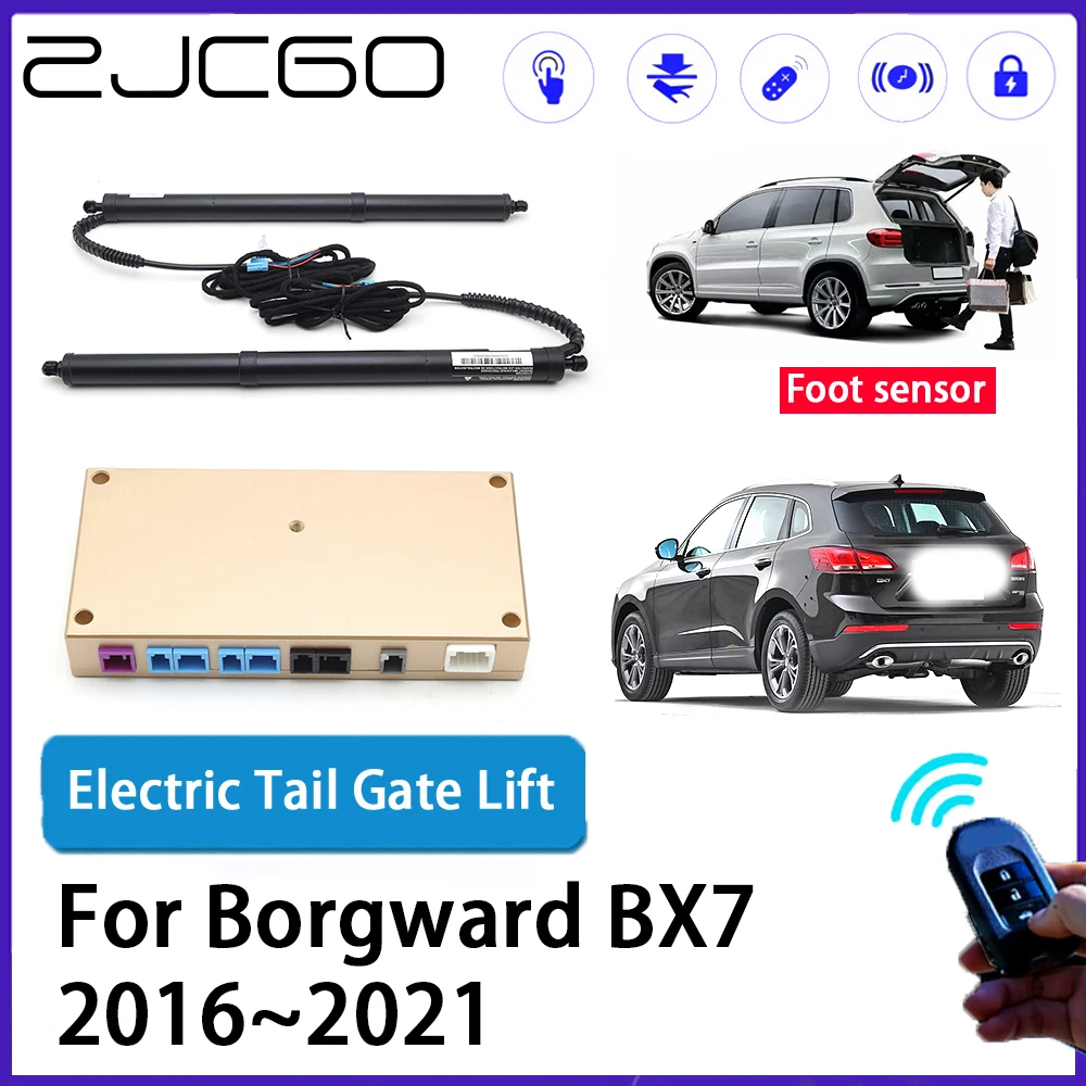 

ZJCGO Car Auto Trunk intelligent Electric Tail Gate Lift Automatic Tailgate Opener for Borgward BX7 2016~2021