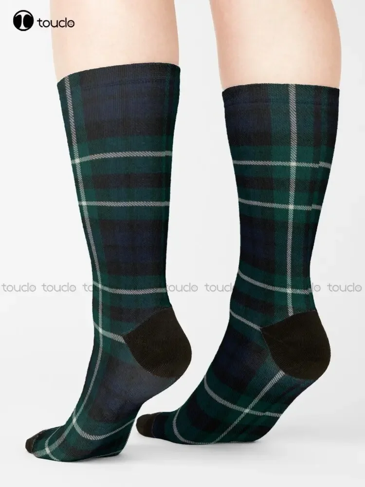 James-Graham Of Montrose Scottish Tartan Socks Soccer Socks Personalized Custom Unisex Adult Teen Youth Socks Custom Gift Art