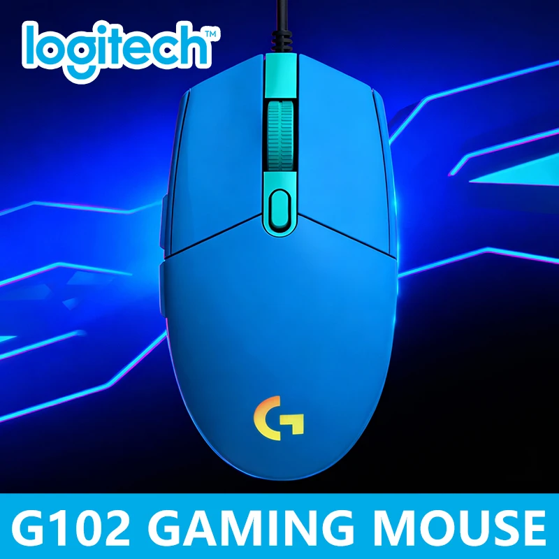 

Классическая игровая мышь Logitech G402&G102, точное отслеживание, быстрый отклик, эргономичная форма, менее усталость запястья