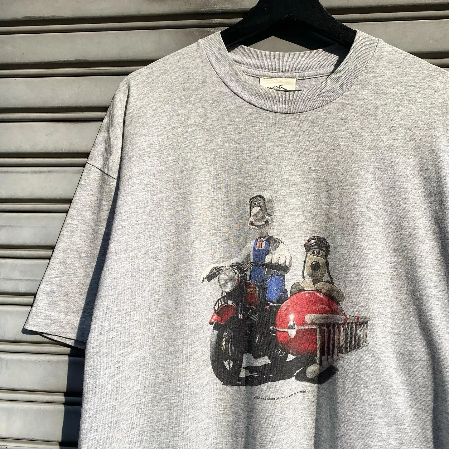 Super Popular Wallace And Gromit Classic Animation T-Shirt Cotton Breathable Casual Short Sleeve round Neck for Youth Men Women