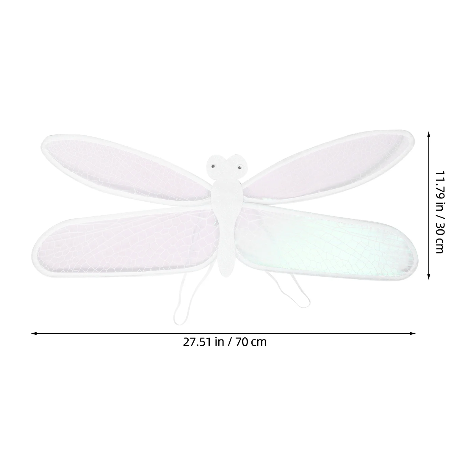 Ali di libellula Costume Prop Realistico leggero Fata Dress-Up Ala per donne adulte Uomini Cosplay Party Stage Photo