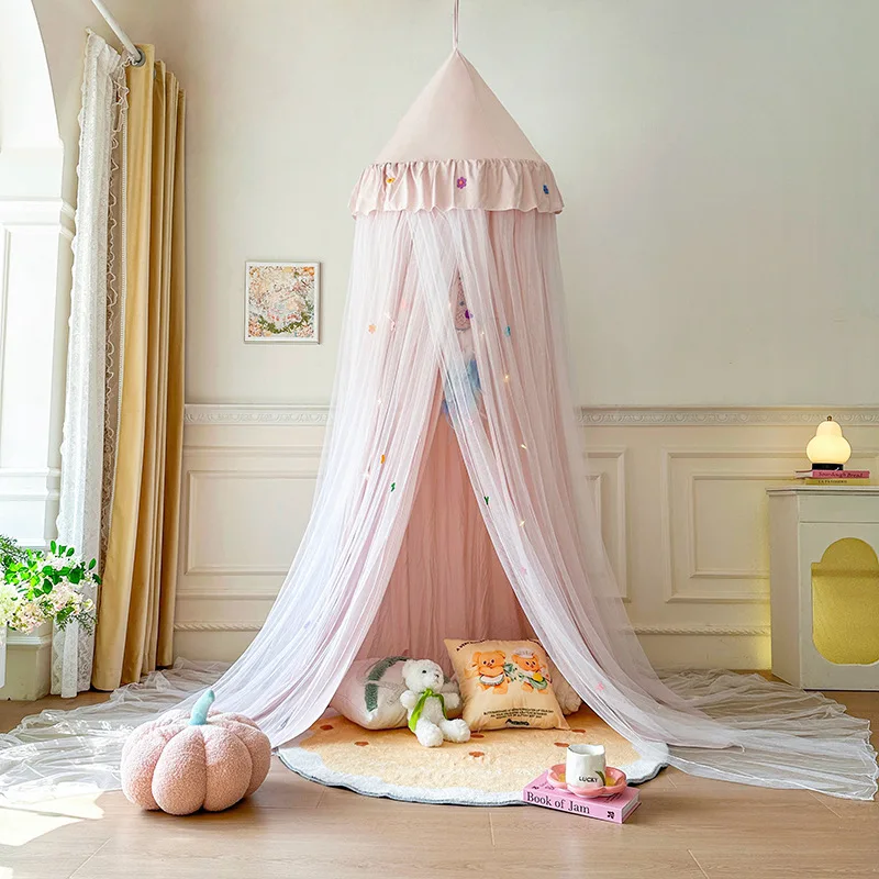 Curtain Bed Tent Canopy Bed Curtains Mosquito Net Hang A Dome-shaped Mosquito Net Bedspread Mosquito Repellent Shade Curtain Net