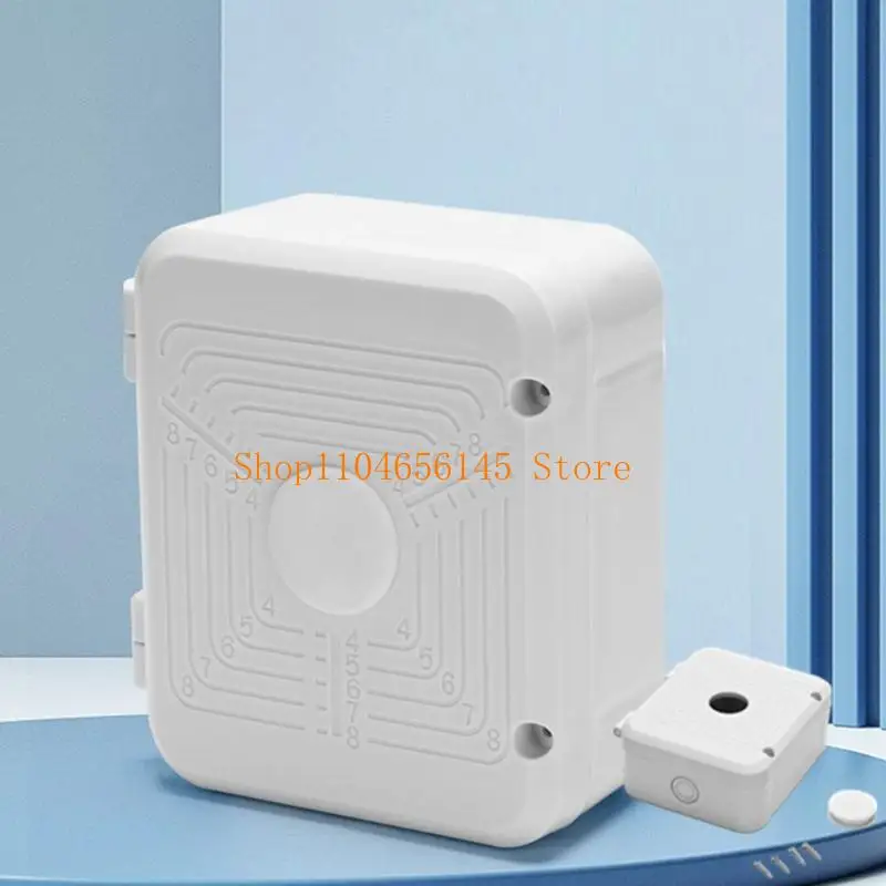 5asd 유니버설 스퀘어 보안 카메라 하우징 케이스 방수 감시 설치용 방수 ABS 플라스틱 용기