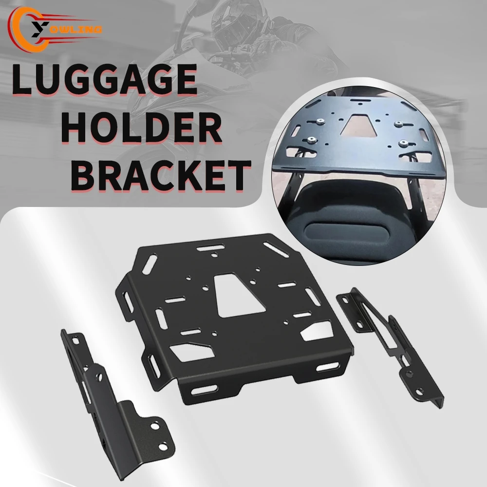 

Motorcycle Side Panniers Rack For Husqvarna Svartpilen 125 200 250 401 Vitpilen 250 401 2018- 2023 2024 & Rear Luggage Racks Set