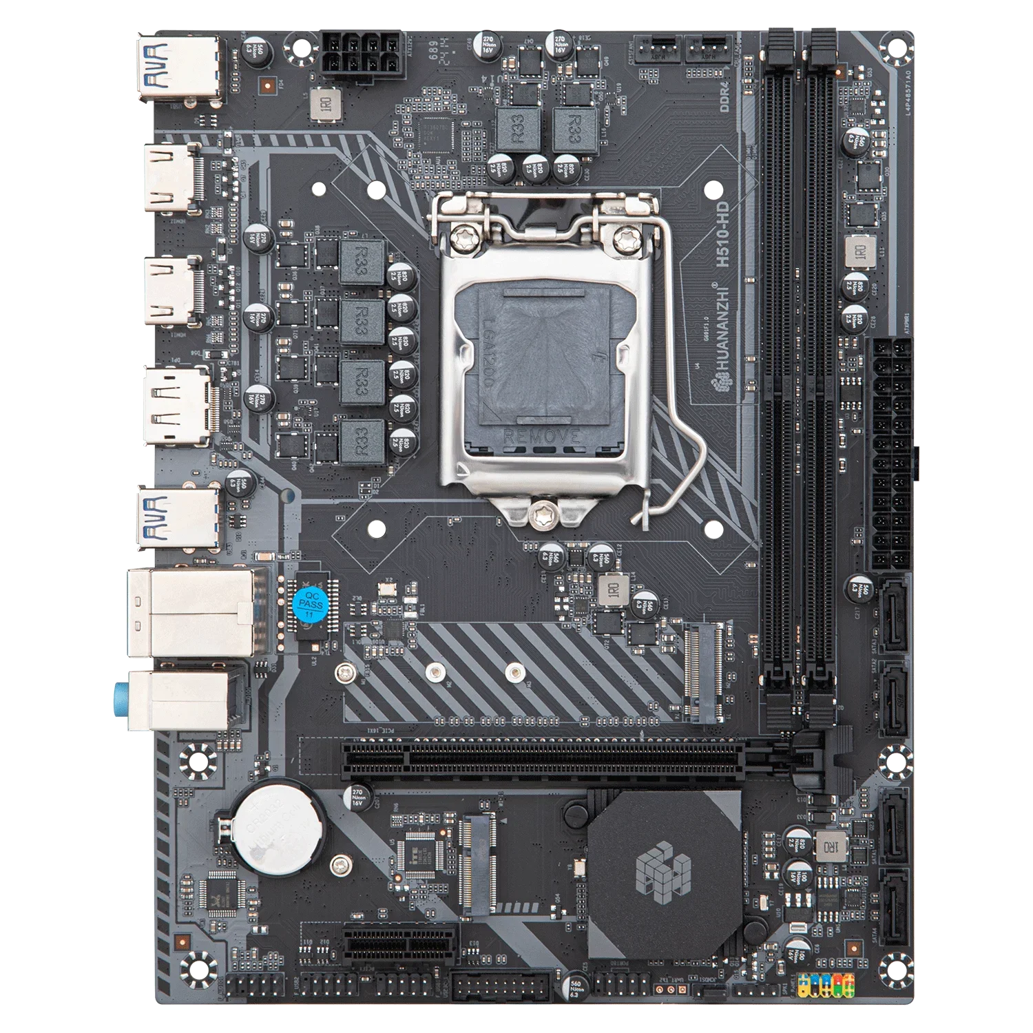 HUANANZHI H510 HD M-ATX Motherboard Intel LGA 1200 Support 10 11 generation DDR4 2400 2666 2933MHz 64G M.2 NVME SATA3.0